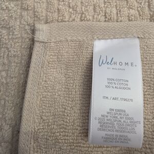 Welhome by Welspun Luxury Textured Bath Towel Set (2-Piece)